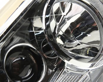 12 549 р. Фара RENAULT Premium (07-) правая (хром рамка) AYFAR AYFAR 505706  с доставкой в г. Майкоп. Увеличить фотографию 5