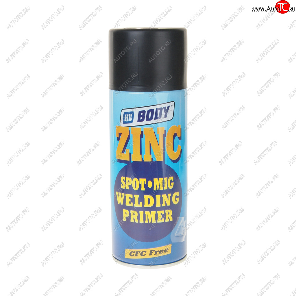 1 129 р. Грунт черный для точечной сварки ZINC Welding P311 аэрозоль 0.4л BODY BODY 5100200060  с доставкой в г. Майкоп
