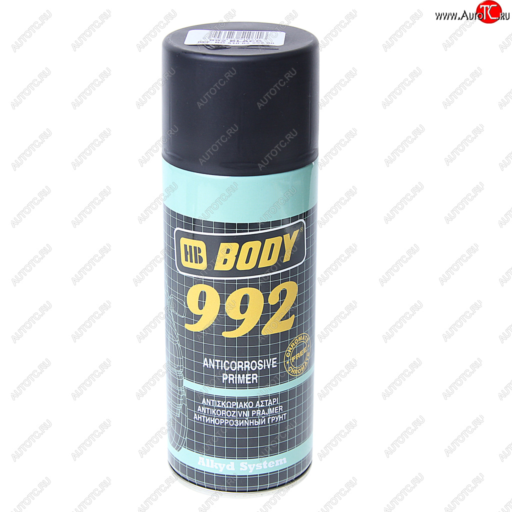679 р. Грунт черный аэрозоль 992 0.4л BODY BODY 5100299200  с доставкой в г. Майкоп