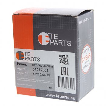 6 499 р. Ролик приводного ремня MERCEDES (ролик металл) TE PARTS TE PARTS 51012505  с доставкой в г. Майкоп. Увеличить фотографию 3
