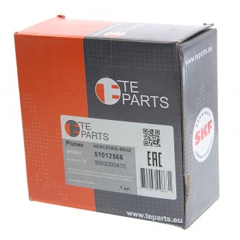 3 499 р. Ролик приводного ремня MERCEDES Atego натяжителя (ролик металл) TE PARTS TE PARTS 51012566  с доставкой в г. Майкоп. Увеличить фотографию 3
