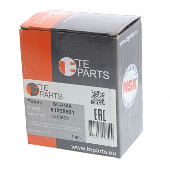 1 499 р. Ролик приводного ремня SCANIA P,R series натяжителя (ролик пластик) TE PARTS TE PARTS 51098591 TE PARTS 51098591  с доставкой в г. Майкоп. Увеличить фотографию 3