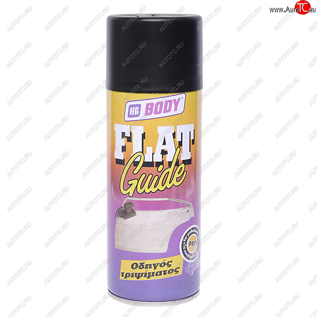 699 р. Грунт черный проявочный аэрозоль 0.4л FLAT Guide BODY BODY 5110200000  с доставкой в г. Майкоп