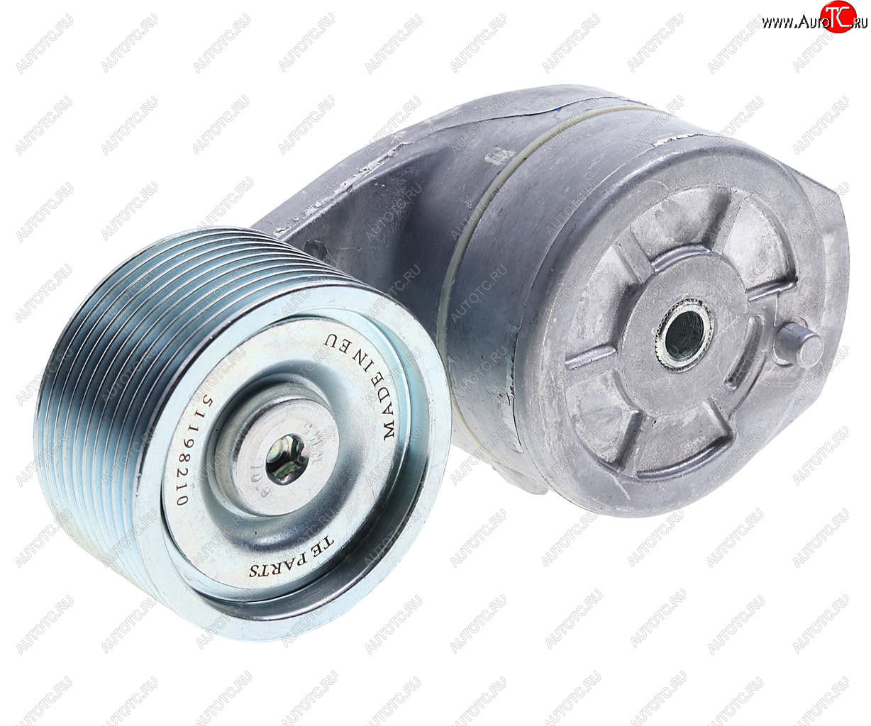 5 799 р. Натяжитель приводного ремня SCANIA P,G,R,T series (ролик металл) TE PARTS TE PARTS 51198210  с доставкой в г. Майкоп