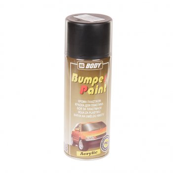 1 019 р. Краска для бамперов черная аэрозоль Bumper Paint 400мл BODY BODY 5130200000  с доставкой в г. Майкоп. Увеличить фотографию 1
