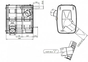 38 899 р. Глушитель MERCEDES Actros E-line DINEX DINEX 51307  с доставкой в г. Майкоп. Увеличить фотографию 2