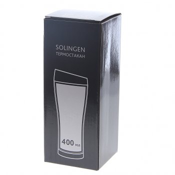 1 129 р. Термокружка 400мл непроливайка белая SOLINGEN SOLINGEN 5175.60  с доставкой в г. Майкоп. Увеличить фотографию 3