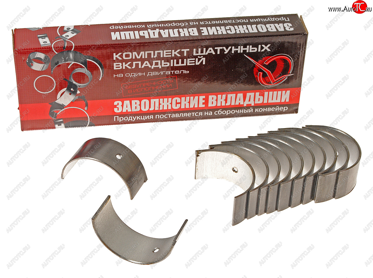 799 р. Вкладыши ГАЗ-52 шатунные d+0.05 ДАЙДО МЕТАЛЛ РУСЬ Дайдо Металл Русь 52-04-1000104 р1  с доставкой в г. Майкоп