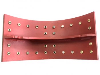 7 499 р. Колодки тормозные ЛИАЗ-5256 (2шт.) комплект на колесо BRAKE BLOCKS BRAKE BLOCKS 5256-3501092  с доставкой в г. Майкоп. Увеличить фотографию 2