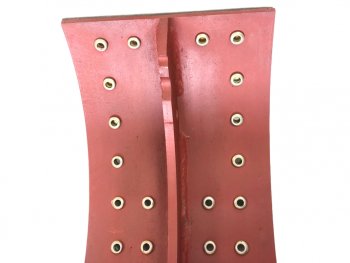 7 499 р. Колодки тормозные ЛИАЗ-5256 (2шт.) комплект на колесо BRAKE BLOCKS BRAKE BLOCKS 5256-3501092  с доставкой в г. Майкоп. Увеличить фотографию 3