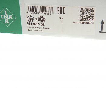 15 949 р. Комплект ГРМ AUDI A3,A4 (00-07) с насосом водяным INA INA 530020132  с доставкой в г. Майкоп. Увеличить фотографию 5