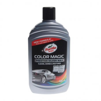 579 р. Полироль кузова белая COLOR MAGIC BRIGHT WHITE 500мл TURTLE WAX TURTLE WAX 53241 TURTLE WAX 53241  с доставкой в г. Майкоп. Увеличить фотографию 1
