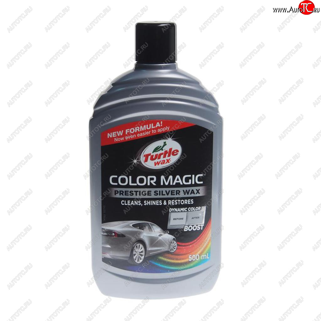 579 р. Полироль кузова белая COLOR MAGIC BRIGHT WHITE 500мл TURTLE WAX TURTLE WAX 53241 TURTLE WAX 53241  с доставкой в г. Майкоп