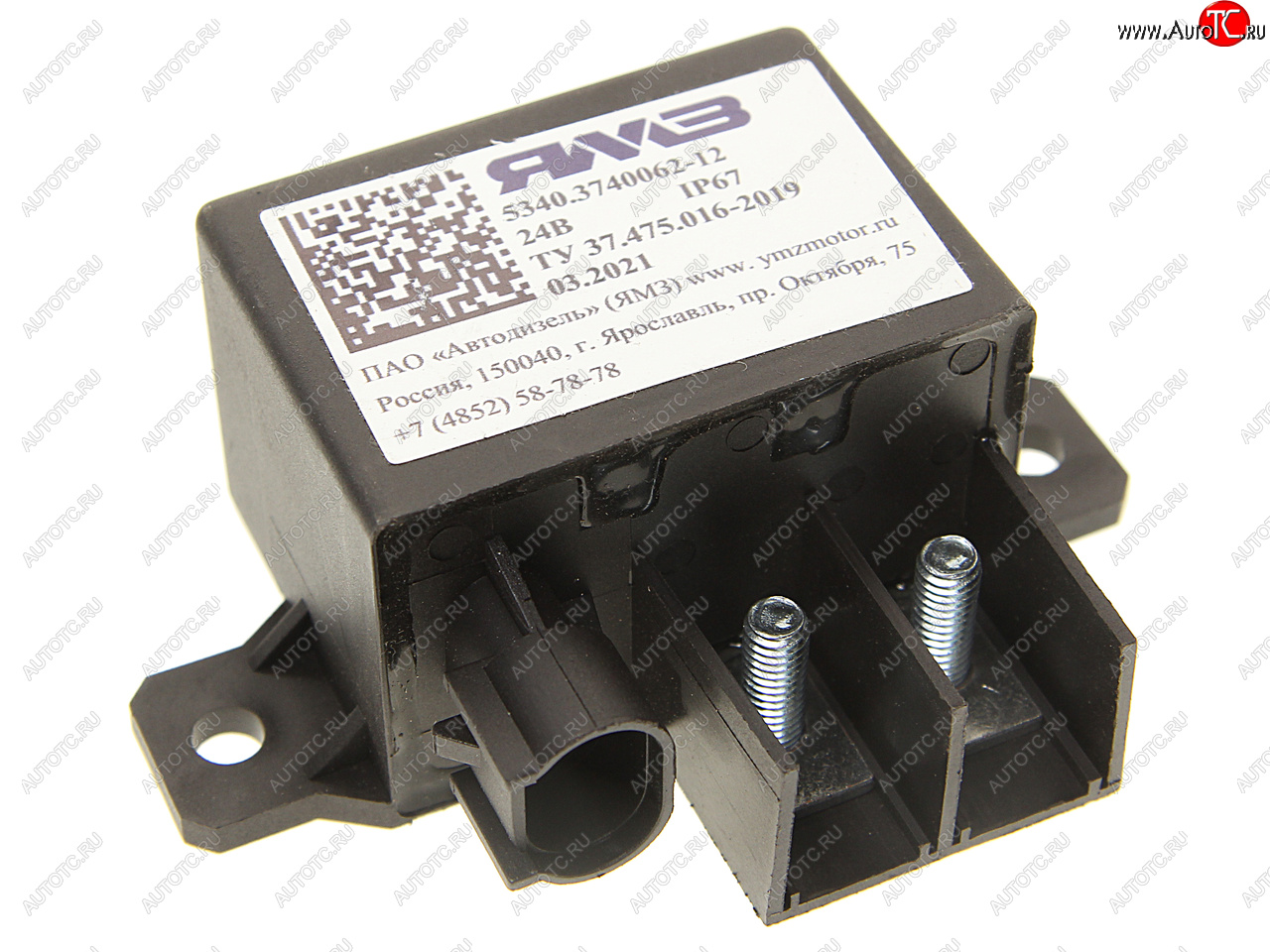 4 699 р. Реле включения свечей накаливания ЯМЗ-650.10 V23132-B2002-A200B200 (ан. 650.3740062) 24V АВТОДИЗЕЛЬ ЯМЗ 5340.3740062-12  с доставкой в г. Майкоп