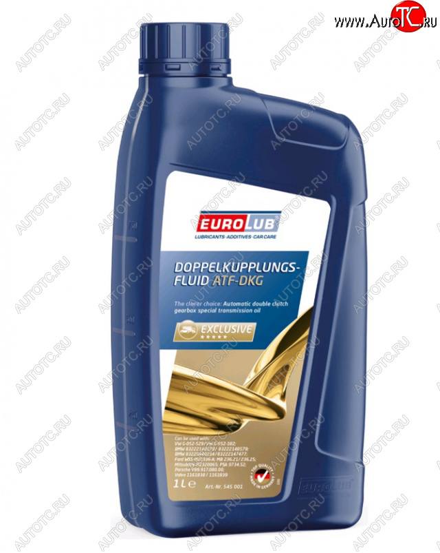 1 989 р. Масло трансмиссионное ATF DOPPELKUPPLUNGS FLUID 1л EUROLUB EUROLUB 545001  с доставкой в г. Майкоп