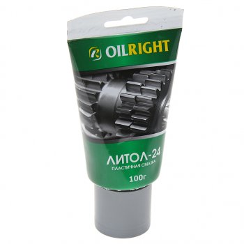 77 р. Смазка ЛИТОЛ-24 100г OIL RIGHT OIL RIGHT 6001*  с доставкой в г. Майкоп. Увеличить фотографию 1