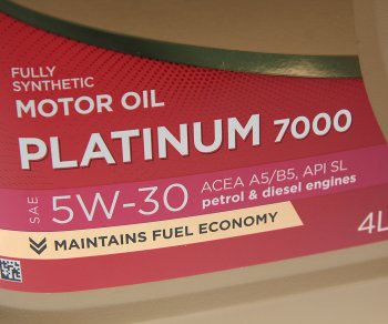 2 079 р. Масло моторное Platinum 7000 A5B5 5W30 синт.4л SINTEC SINTEC 600158  с доставкой в г. Майкоп. Увеличить фотографию 2