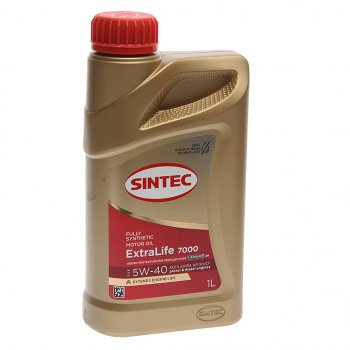 699 р. Масло моторное ExtraLife 7000 A3B4 5W40 синт.1л SINTEC SINTEC 600253  с доставкой в г. Майкоп. Увеличить фотографию 1