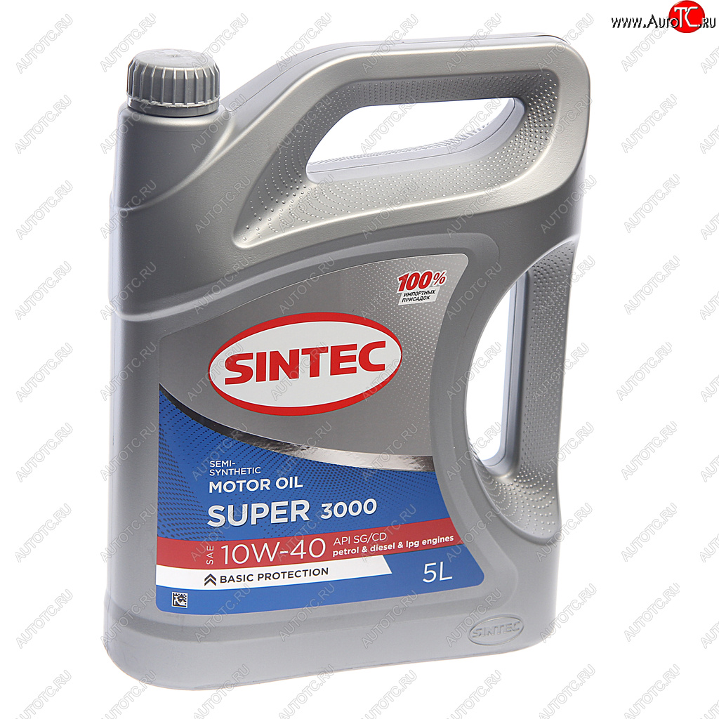 1 329 р. Масло моторное Super 3000 SGCD 10W40 псинт.5л SINTEC SINTEC 600293  с доставкой в г. Майкоп