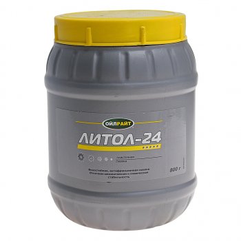 339 р. Смазка ЛИТОЛ-24 800г OIL RIGHT OIL RIGHT 6003  с доставкой в г. Майкоп. Увеличить фотографию 1