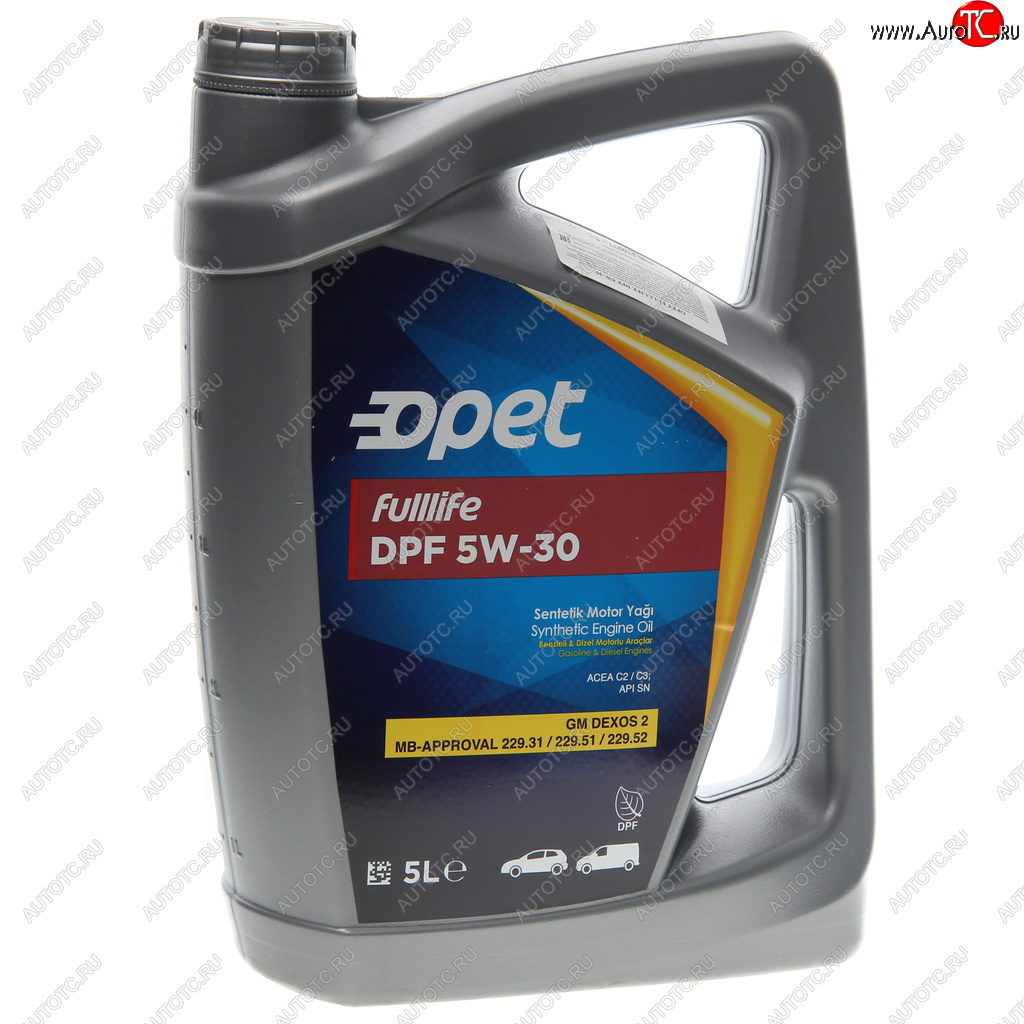 4 099 р. Масло моторное FULLLIFE DPF  5W30 синт.5л OPET OPET 601370977  с доставкой в г. Майкоп