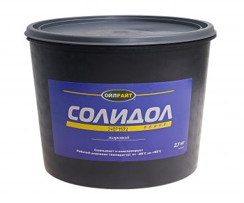 479 р. Смазка СОЛИДОЛ Жировой 2кг OIL RIGHT OIL RIGHT 6016  с доставкой в г. Майкоп. Увеличить фотографию 1