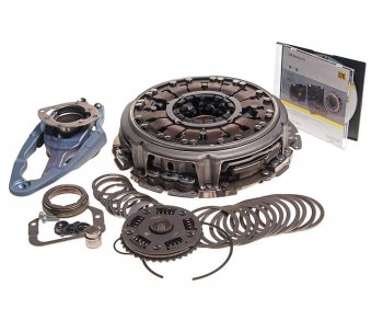 61 999 р. Сцепление VW Passat B6,B7,Golf 5,6 AUDI A3 SKODA (1.2-1.8 TFSI) (DSG) комплект LUK LUK 602000100  с доставкой в г. Майкоп. Увеличить фотографию 1