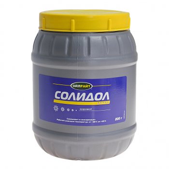 214 р. Смазка СОЛИДОЛ Жировой 800г OIL RIGHT OIL RIGHT 6021  с доставкой в г. Майкоп. Увеличить фотографию 1