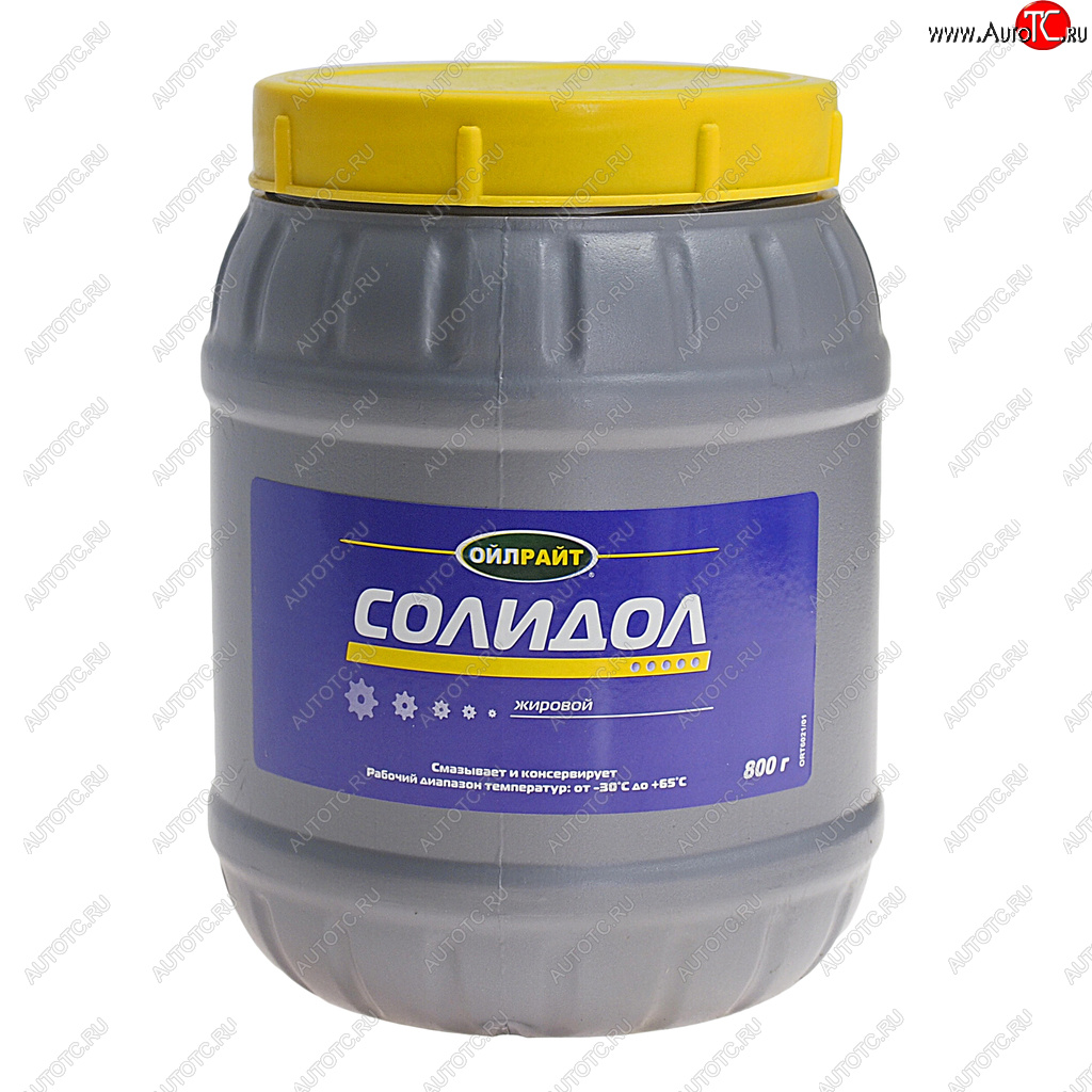 214 р. Смазка СОЛИДОЛ Жировой 800г OIL RIGHT OIL RIGHT 6021  с доставкой в г. Майкоп