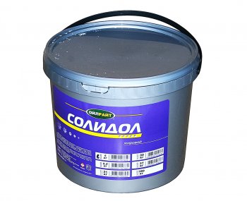 1 059 р. Смазка СОЛИДОЛ Жировой 5кг OIL RIGHT OIL RIGHT 6049  с доставкой в г. Майкоп. Увеличить фотографию 1