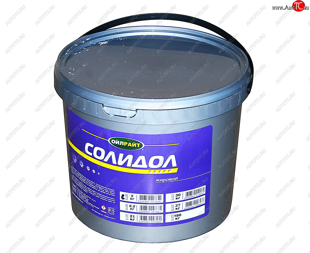 1 059 р. Смазка СОЛИДОЛ Жировой 5кг OIL RIGHT OIL RIGHT 6049  с доставкой в г. Майкоп