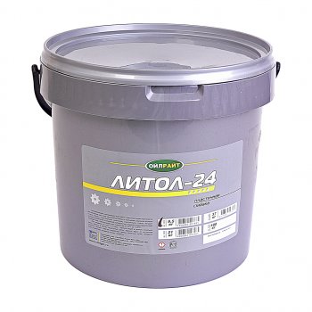 3 299 р. Смазка ЛИТОЛ-24 9.5кг OIL RIGHT OIL RIGHT 6050  с доставкой в г. Майкоп. Увеличить фотографию 1