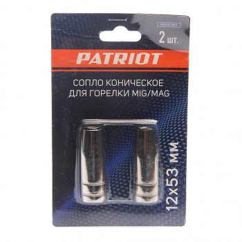 399 р. Сопло для горелок 12х53мм 2шт. PATRIOT PATRIOT 605001801  с доставкой в г. Майкоп. Увеличить фотографию 1