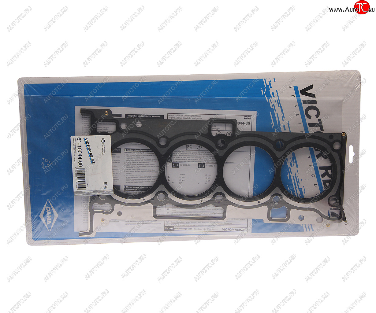 5 199 р. Прокладка головки блока DODGE Caliber VICTOR REINZ VICTOR REINZ 61-10044-00  с доставкой в г. Майкоп