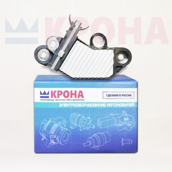 1 429 р. Реле регулятор напряжения ГАЗ-3302 дв.CUMMINS генератора 5272666 КРОНА КРОНА 613.3701  с доставкой в г. Майкоп. Увеличить фотографию 1