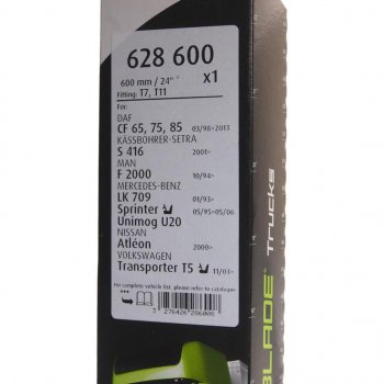 1 329 р. Щетка стеклоочистителя MAN 600мм Opti Blade VALEO VALEO 628600  с доставкой в г. Майкоп. Увеличить фотографию 4