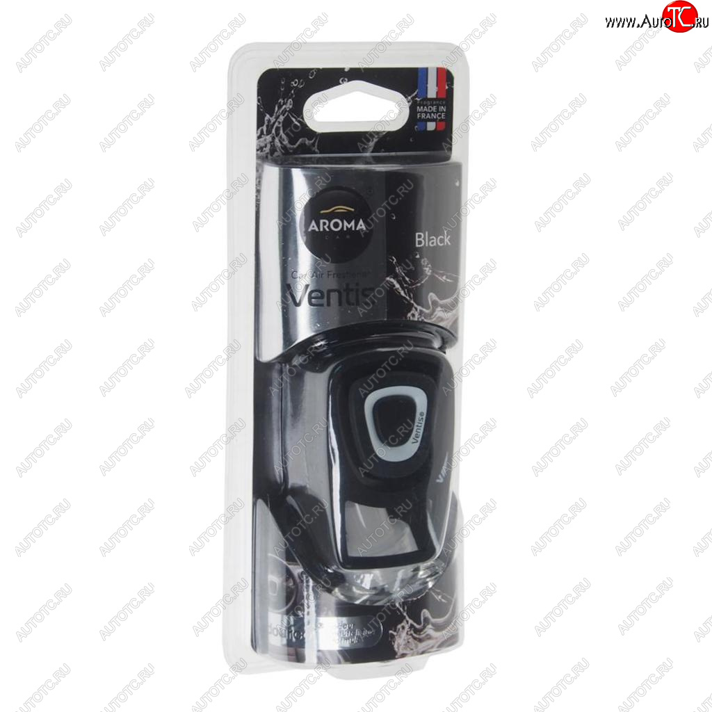 499 р. Ароматизатор на дефлектор жидкостной (блэк) 8мл Ventis AROMA CAR AROMA CAR 63104 AROMA CAR 63104  с доставкой в г. Майкоп