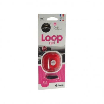 299 р. Ароматизатор на дефлектор гелевый (красные фрукты) Loop AROMA CAR AROMA CAR 63115  с доставкой в г. Майкоп. Увеличить фотографию 1