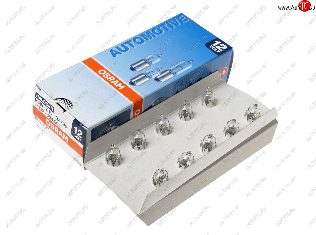 399 р. Лампа 12V H6W BAX9s OSRAM OSRAM 64132  с доставкой в г. Майкоп