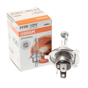 779 р. Лампа 12V H19 6055W PU43t-3 OSRAM OSRAM 64181l  с доставкой в г. Майкоп. Увеличить фотографию 2