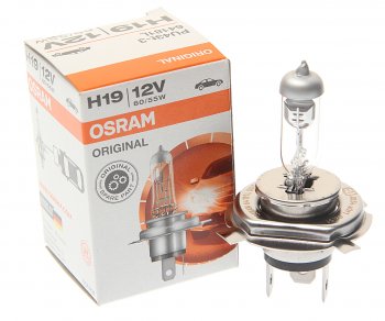 779 р. Лампа 12V H19 6055W PU43t-3 OSRAM OSRAM 64181l  с доставкой в г. Майкоп. Увеличить фотографию 1