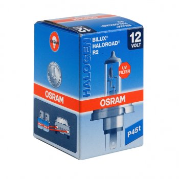 359 р. Лампа 12V R2 4540W P45t-41 Visio OSRAM OSRAM 64183  с доставкой в г. Майкоп. Увеличить фотографию 1