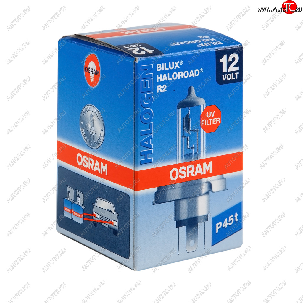 359 р. Лампа 12V R2 4540W P45t-41 Visio OSRAM OSRAM 64183  с доставкой в г. Майкоп