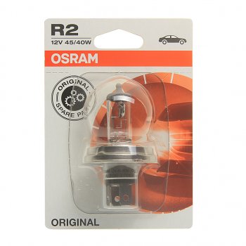 459 р. Лампа 12V R2 4540W P45t-41 блистер (1шт.) OSRAM OSRAM 64183-01b  с доставкой в г. Майкоп. Увеличить фотографию 1