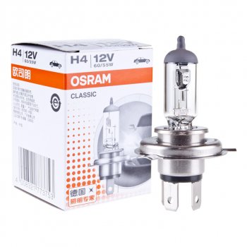 149 р. Лампа 12V H4 6055W P43t-38 OSRAM OSRAM 64193clc  с доставкой в г. Майкоп. Увеличить фотографию 1