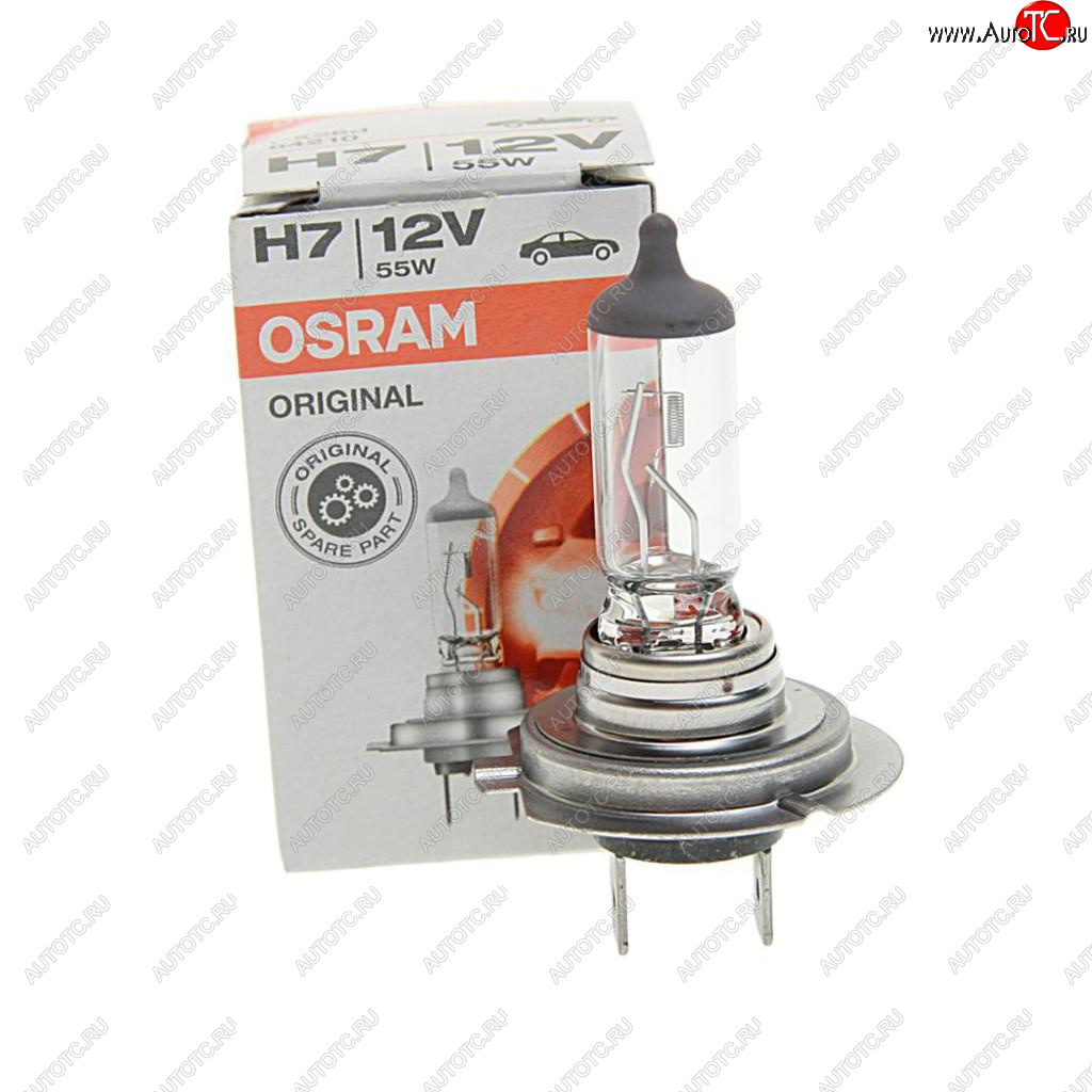 266 р. Лампа 12V H7 55W PX26d OSRAM OSRAM 64210  с доставкой в г. Майкоп