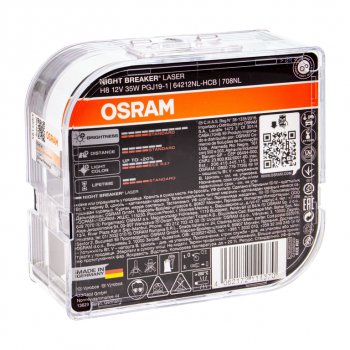 5 399 р. Лампа 12V H8 35W PGJ19-1 +150% 3900K бокс (2шт.) Night Breaker Laser OSRAM OSRAM 64212nl2(euro)  с доставкой в г. Майкоп. Увеличить фотографию 2