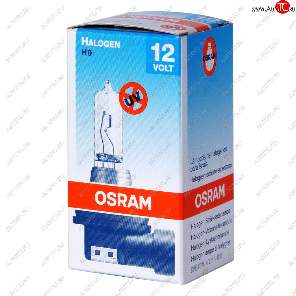 739 р. Лампа 12V H9 65W PGJ19-5 OSRAM OSRAM 64213  с доставкой в г. Майкоп