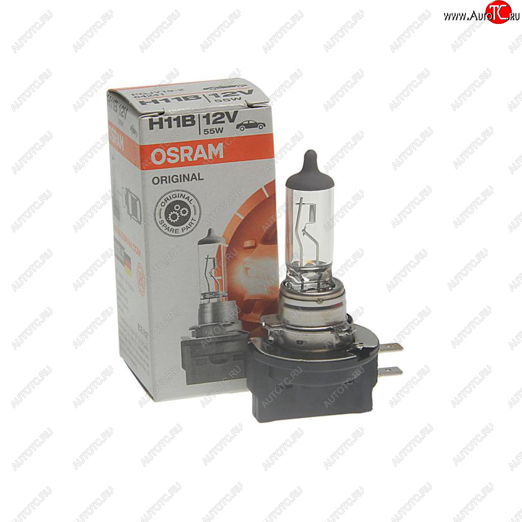 1 739 р. Лампа 12V H11B 55W PGJY19-2 OSRAM OSRAM 64241  с доставкой в г. Майкоп