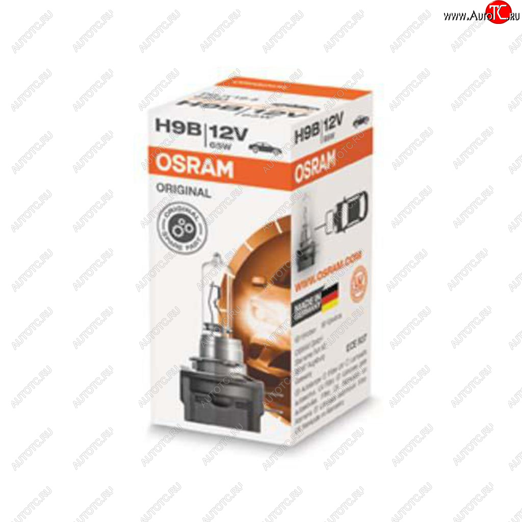 1 879 р. Лампа 12V H9B 65W PGJY19-5 2100лм OSRAM OSRAM 64243  с доставкой в г. Майкоп